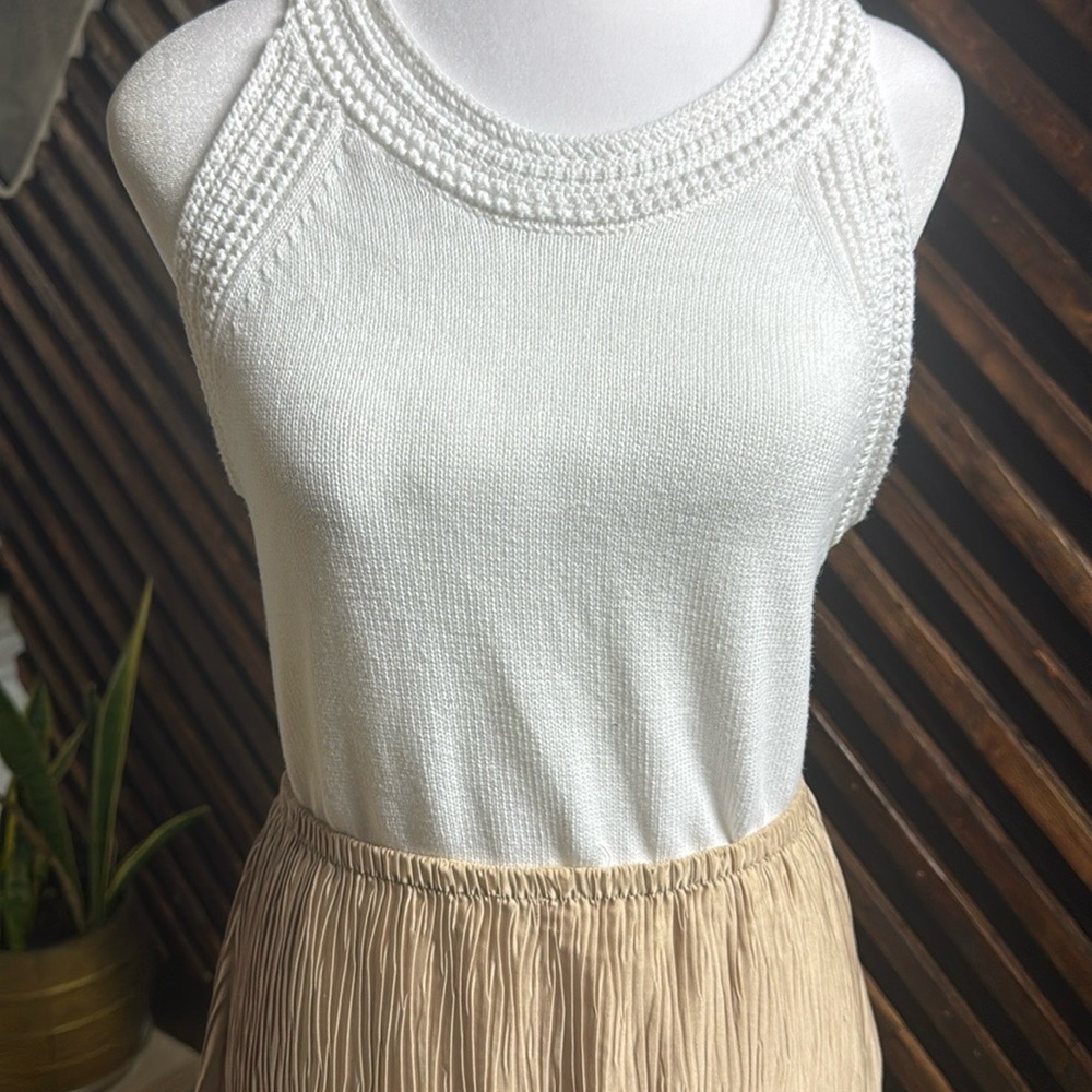 Tommy Hilfiger White Knit Sweater
